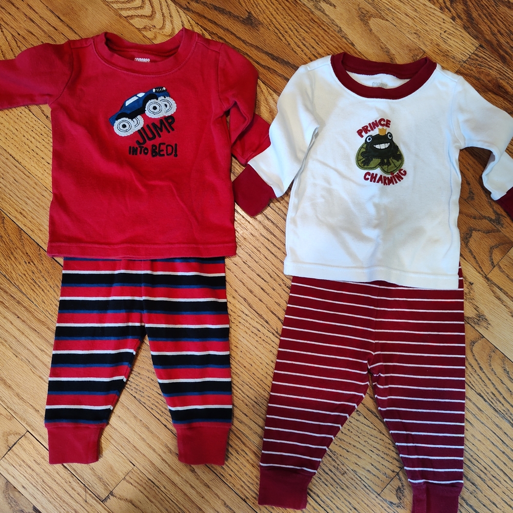 Gymboree 6-12 Mo. Kids Pajamas Sets